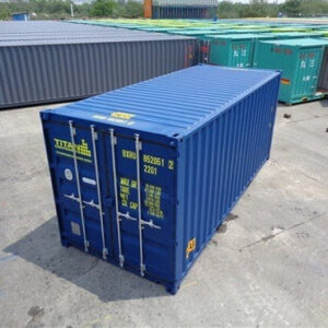 Brugt 20 fods tør container med dobbeltdør