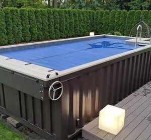 20 fods container pool – Design klar til brug