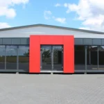 Kontorcontainer 12,00 × 6,00 m – Model Lissabon